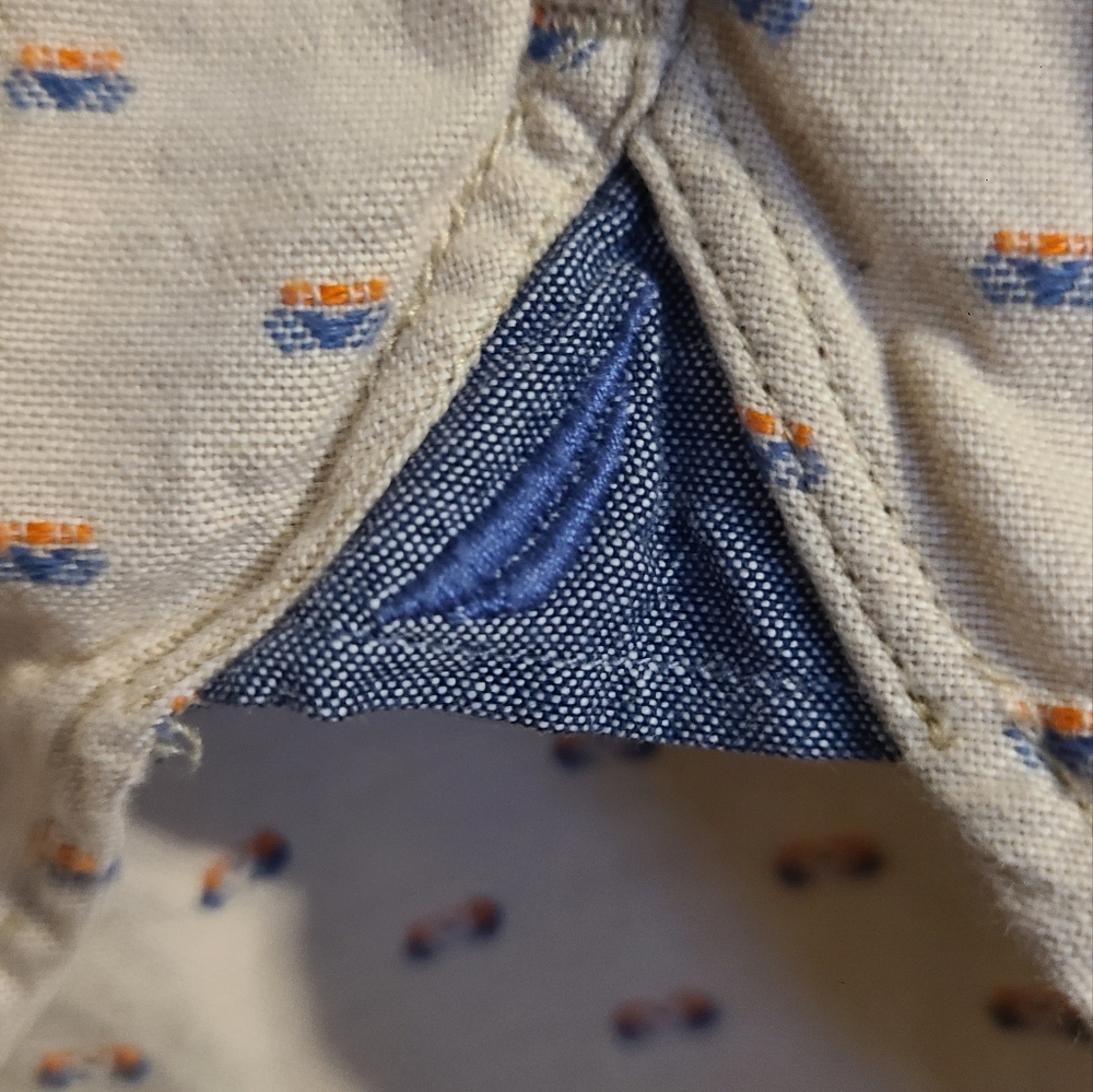 Nautica size XL tan dress shirt 👔 - Picture 7 of 11